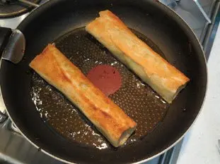 Brick pommes de terre et champignons : Photo de l'étape 12
