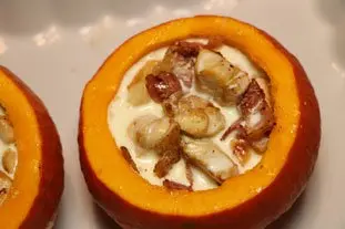 Potimarrons garnis en gratin : Photo de l'étape 10