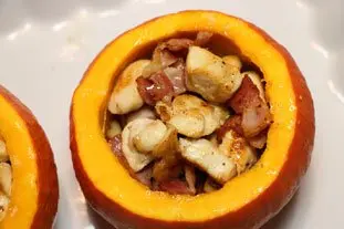 Potimarrons garnis en gratin : Photo de l'étape 9