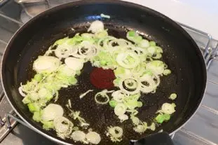 Omelette cassée champignons-artichauts : Photo de l'étape 5