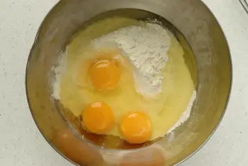 Cake tomate, moutarde et thon