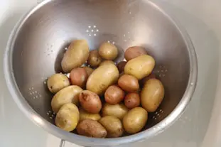 Mini-fondue de Mont d'or et pommes de terre : Photo de l'étape 4