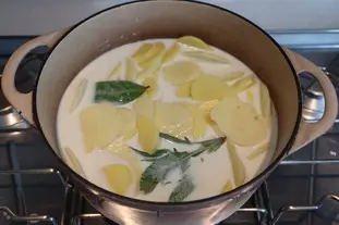 Pommes de terre bourguignonnes : Photo de l'étape 2