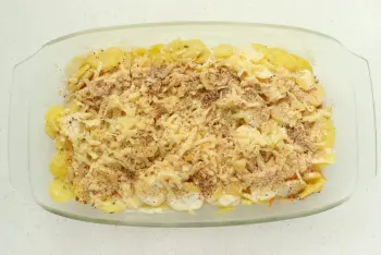 Gratin de pommes de terre aux 3 fromages : etape 25