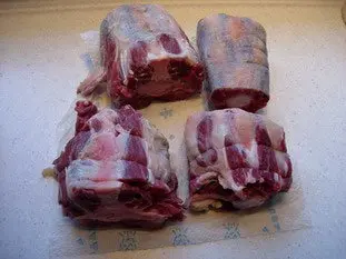 Parmentier de queue de boeuf : Photo de l'étape 1