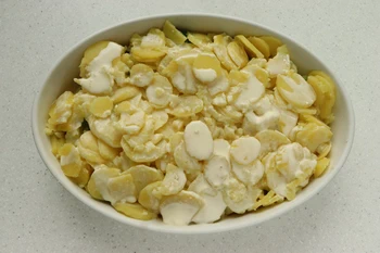 Gratin de pommes de terre et brocolis : Photo de l'étape 4