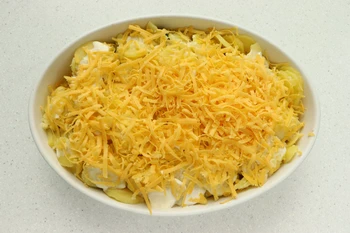 Gratin de pommes de terre et brocolis : Photo de l'étape 5