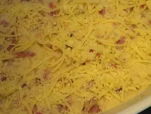 Purée gratinée aux 2 jambons : Photo de l'étape 5