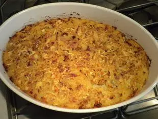 Purée gratinée aux 2 jambons : Photo de l'étape 6
