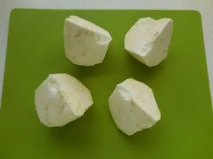 Gratin de céleri et champignons : Photo de l'étape 1