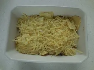 Gratin de céleri et champignons : Photo de l'étape 9