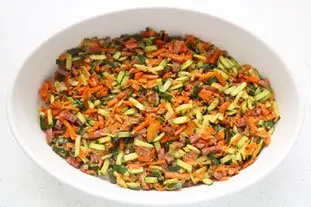 Clafoutis de légumes : Photo de l'étape 8