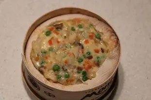 Mont d'Or chaud aux petits légumes : Photo de l'étape 8