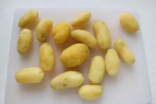 Pommes de terre lard et herbes : Photo de l'étape 2