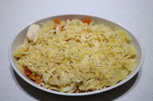 Gratin de potimarron-pommes de terres fumées : etape 25