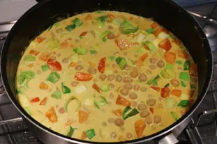 Curry de légumes indiens : Photo de l'étape 10