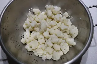 Purée de chou fleur et pois chiche : Photo de l'étape 3