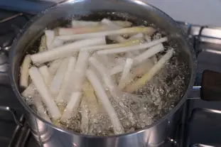 Asperges en petits pois : Photo de l'étape 1