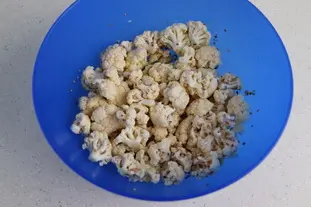 Curry-coco de chou fleur : Photo de l'étape 1
