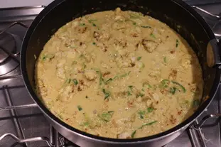 Curry-coco de chou fleur : etape 25