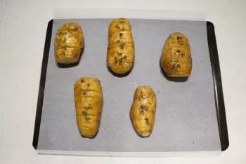 Pommes de terre hasselback ou "à la suédoise"