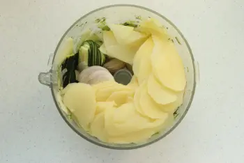 Scarpaccia courgettes et pommes de terre