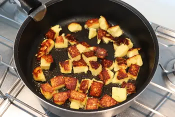 Polenta aux artichauts et champignons : Photo de l'étape 26