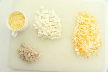 Épinards à la crème aux deux fromages : Étape 1