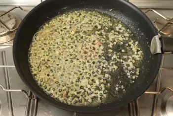 Épinards à la crème aux deux fromages : Étape 2