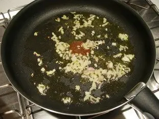 Brocolis sautés au jambon : Photo de l'étape 4