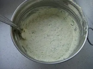 Pommes de terre au four, beurre ou crème aux herbes : Photo de l'étape 6