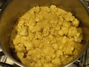 Curry de choux-fleur : Photo de l'étape 7