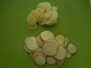 Chips maison : Photo de l'étape 2