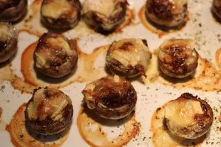 Champignons farcis : Photo de l'étape 5