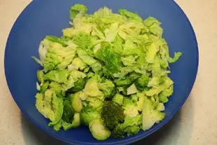 Poêlée de légumes verts : etape 25
