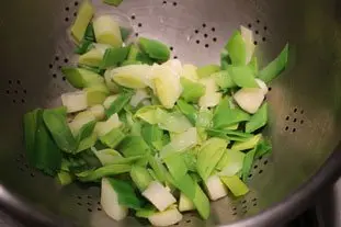 Salade tiède de poireaux et pommes de terre : Photo de l'étape 4