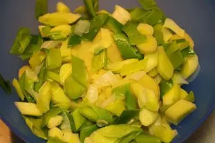 Salade tiède de poireaux et pommes de terre : Photo de l'étape 5