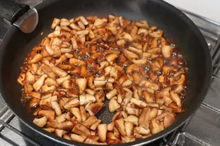 Oeufs aux shiitakés : Photo de l'étape 6