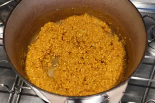 Risotto au curcuma : Photo de l'étape 7