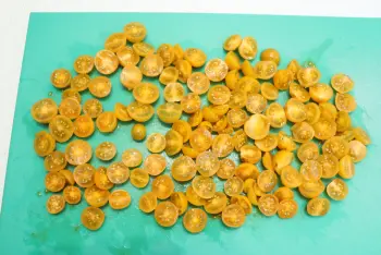 Pâtes aux tomates cerises et aux herbes : Étape 1