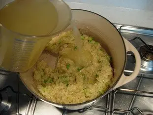 Risotto crémeux aux petits légumes : Photo de l'étape 18