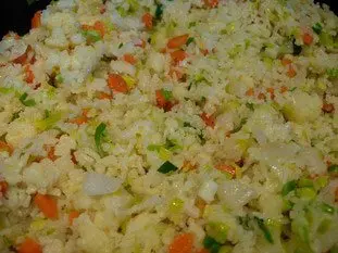 Riz thaï aux petits légumes : Photo de l'étape 12