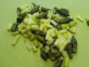 Pâtes aux asperges vertes