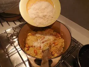 Risotto de crevettes au curry : Photo de l'étape 11