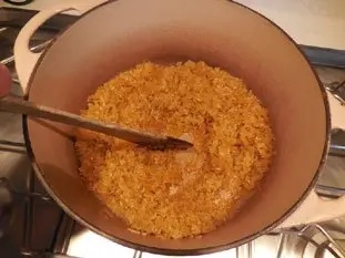 Risotto de crevettes au curry : Photo de l'étape 5