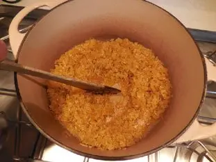 Risotto de crevettes au curry