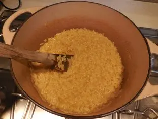 Risotto de crevettes au curry : Photo de l'étape 8