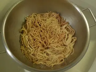 Spaghetti aux champignons
