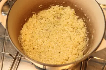 Risotto aux courgettes et tomates cerises : Étape 10