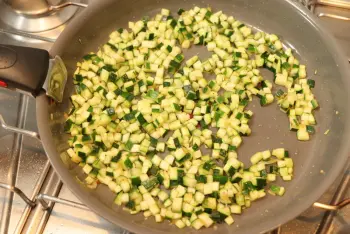 Risotto aux courgettes et tomates cerises : Étape 5